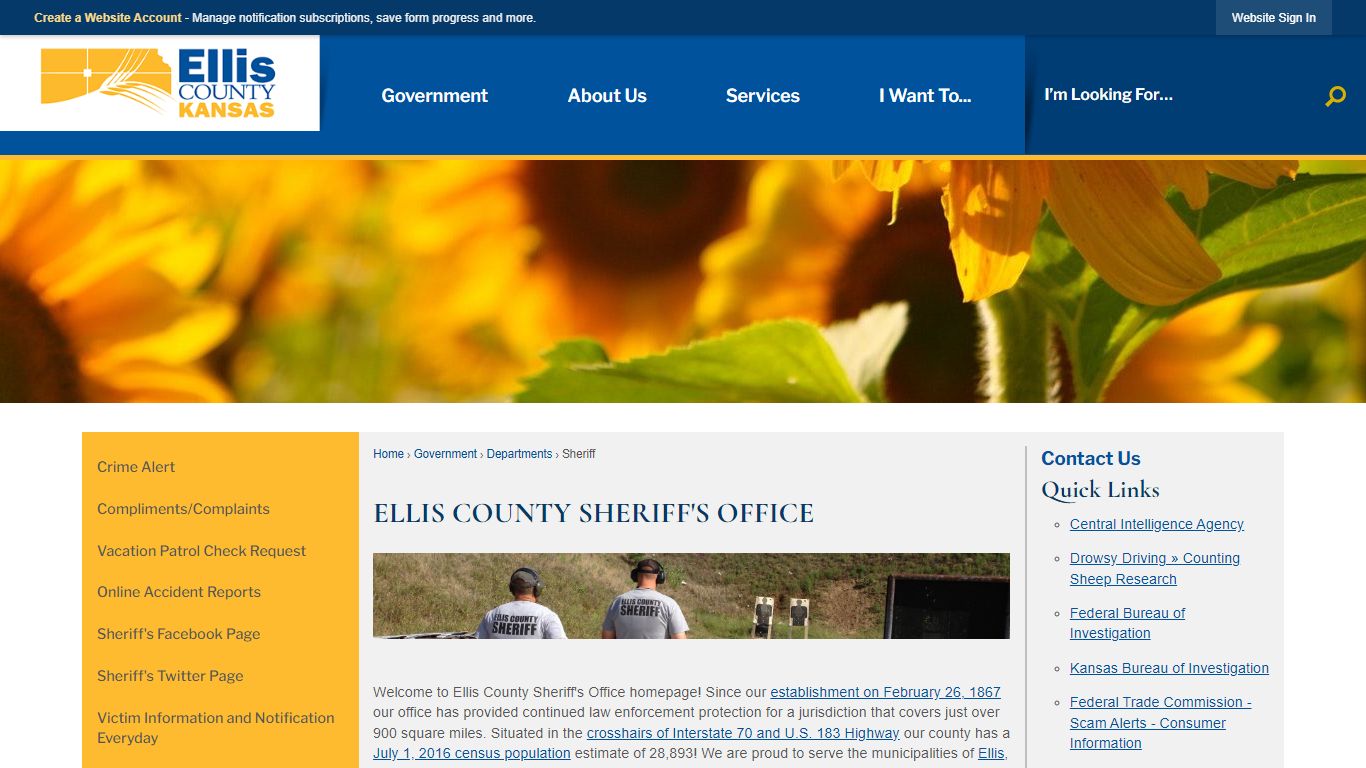 Ellis County Sheriff's Office | Ellis County, KS - Official Website